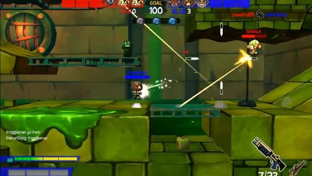 Big Head Bash - Random Game play смотреть онлайн