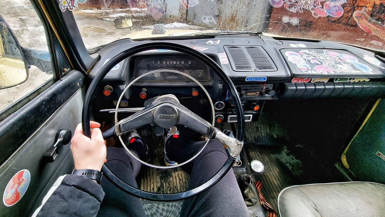 1993 IZH 2715 1.4 MT - POV TEST DRIVE смотреть онлайн