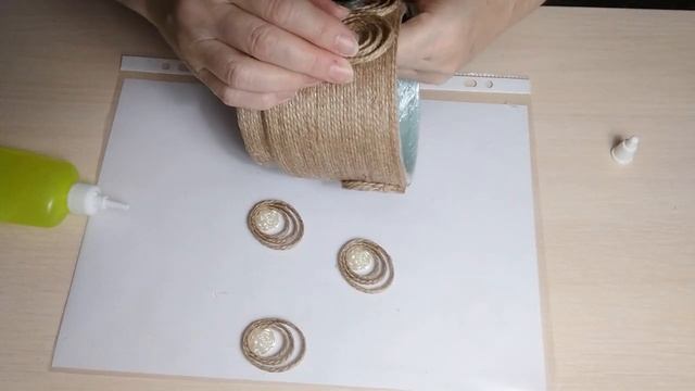 № 42 Симпатичная шкатулка из джута. смотреть онлайн