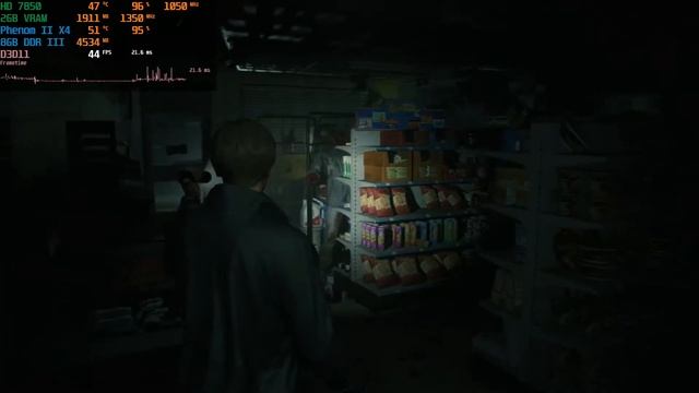 Resident Evil 2 (2019) (HD 7850/R7 265/R7 370 | Phenom II X4) [Medium] смотреть онлайн