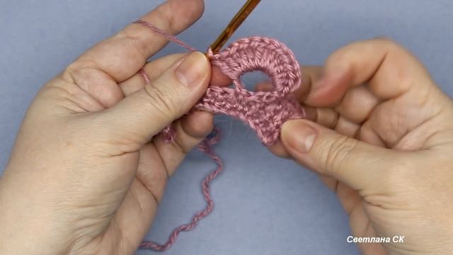 138 Узоры крючком объемная коса Светлана СК смотреть онлайн