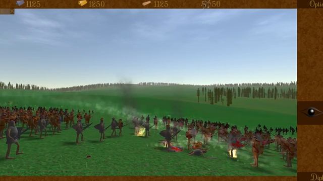 [Unity3d] uRTS: Battle demo of 800 mixed light units смотреть онлайн