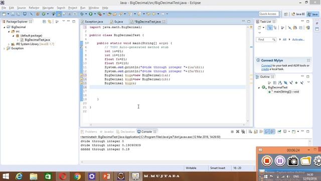 Big Decimal class in java смотреть онлайн
