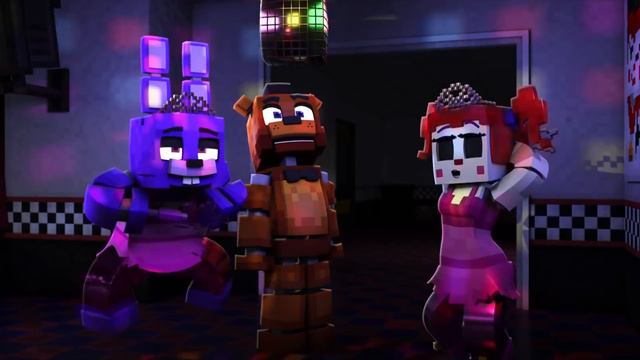 Bonnie And Circus Baby Dancing To ElyOtto - SugarCrash! (Bemax Remix) FULL