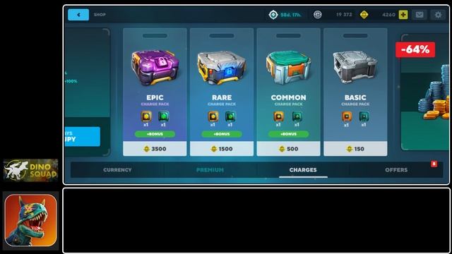 English【Dino Squad】Guide of game feature and how to get gold, silver, market key and DNA #24 смотреть онлайн