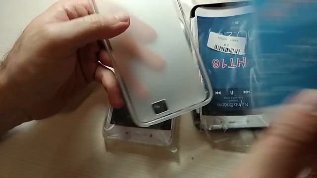 Чехол для смартфона HOMTOM HT16 распаковка AliExpress смотреть онлайн