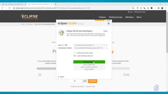 How to configure eclipse IDE for Java16 | #java | #javaprogramming | #javatutorial | balaji смотреть онлайн