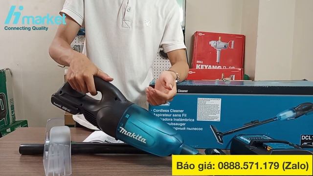 Trên Tay Máy Hút Bụi Dùng Pin Makita DCLl180SYB - Himarket.vn смотреть онлайн