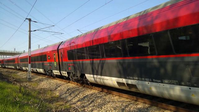 Railjet - Wien Hauptbahnhof - Flughafen Wien смотреть онлайн