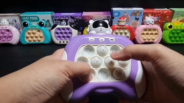 Hello Kitty Toys | 4 Minutes Satisfying With Unboxing Push Pop It Game Console Fidget Toy ASMR