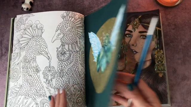 Приводим в порядок раскраску «Волшебная шкатулка» Х. Карлсон смотреть онлайн