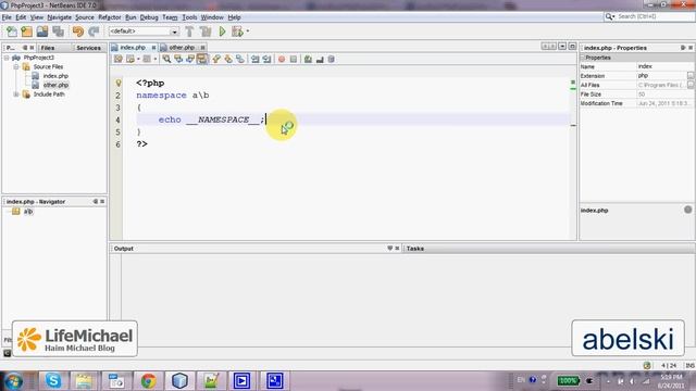 The PHP __NAMESPACE__ Magic Constant смотреть онлайн