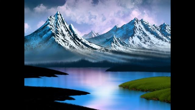 Bob Ross - Inspired Landscape in Procreate by Tony Rodriguez III смотреть онлайн