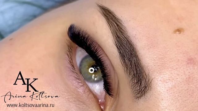 Объёмное наращивание ресниц смотреть онлайн