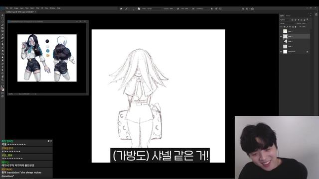 [그림방송] 시청자 최애캐 그려주기!! 음양사- 타키야사히메 смотреть онлайн