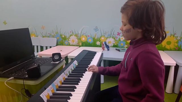 Soft Mozart Academy 2021-2022: Miron (5), упражнение Ганона ✓1 правой рукой с метрономом смотреть онлайн