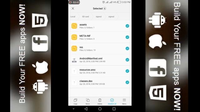 Create an Android App using HTML for Free using Android смотреть онлайн