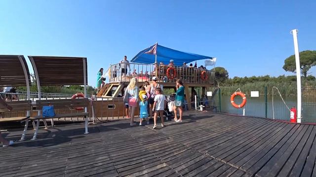 TUI Fun&Sun River Resort Belek. Way to the beach. Шлях до пляжу. Путь к пляжу. смотреть онлайн