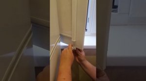 Установка детского замка на поворотную створку пластиковое окно или окна пвх