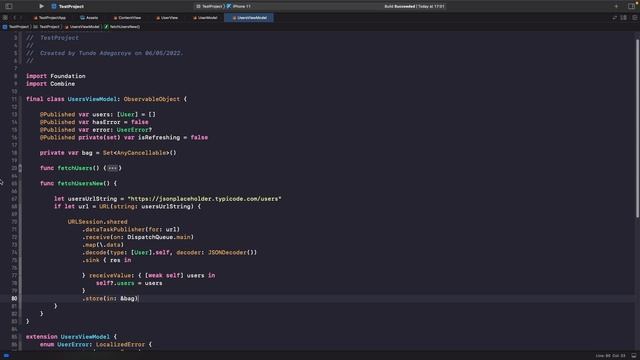 SwiftUI MVVM Combine Example Made Easy: A Step-by-Step SwiftUI API Call Tutorial смотреть онлайн