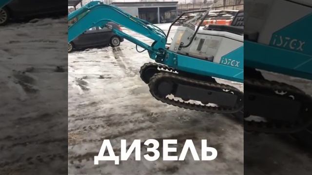 Японский мини-экскаватор IHI is-7gx3 смотреть онлайн