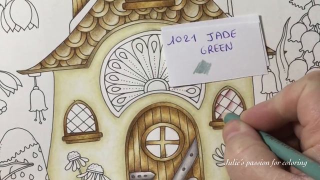 WORLD OF FLOWERS by Johanna Basford - PART 1 - prismacolor pencils - color along смотреть онлайн
