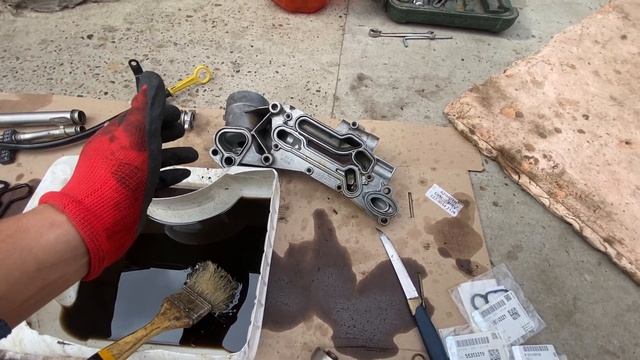 Ремонт теплообменника. Шевроле КРУЗ 1.8 своими руками.  Repair Of The Heat Exchanger. Chevrolet CRU
