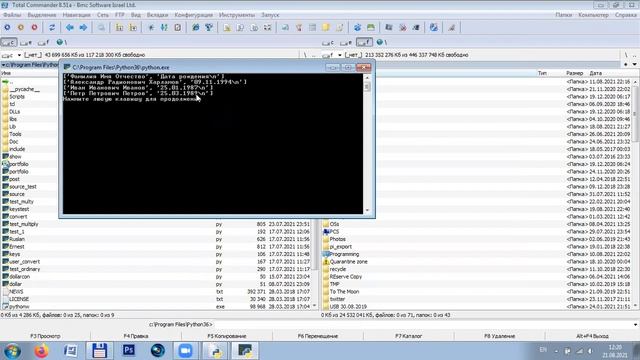 Урок по Python №8 смотреть онлайн