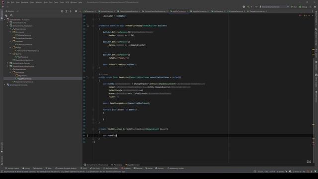 How to publish domain events with MediatR without your domain referencing it смотреть онлайн