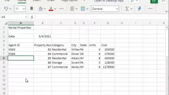 Creating a MS Excel Workbook смотреть онлайн
