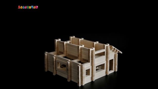 Вариант 39 деревянный конструктор Разборный домик смотреть онлайн