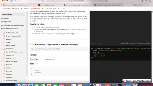 #22 Laravel API Tutorial | ShipRocket API Tutorial | ShipRocket API Integration with Laravel смотреть онлайн