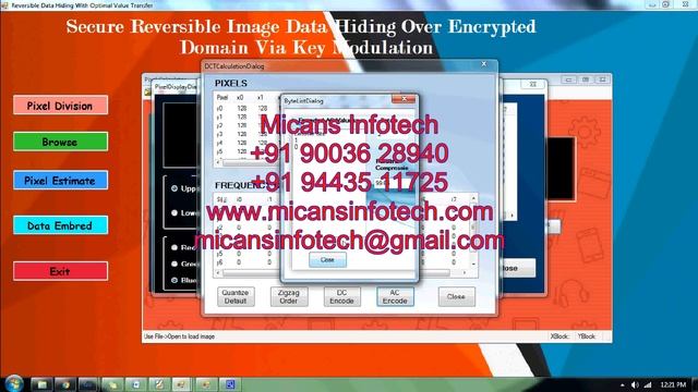 SECURE REVERSIBLE IMAGE DATA HIDING OVER ENCRYPTED DOMAIN VIA KEY MODULATION смотреть онлайн