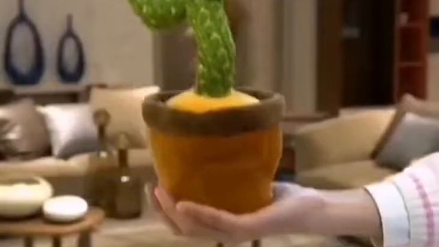 Танцующий и поющий кактус - МЕГА популярная плюшевая игрушка в горшке! смотреть онлайн