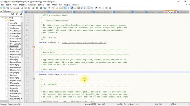 Removing public and index.php from URL Codeigniter 4 Hindi смотреть онлайн