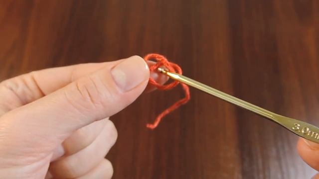 Вязание крючком для начинающих: Скользящая петля | ANNETORIUM knits смотреть онлайн