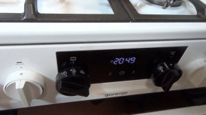 Обзор газовой плиты с электрической духовкой GORENJE K5351WF после 6 месяцев эксплуатации.