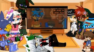 Security Breach react to: «Because I am Michael Afton» || Read desc!! || FNAF || Devilled