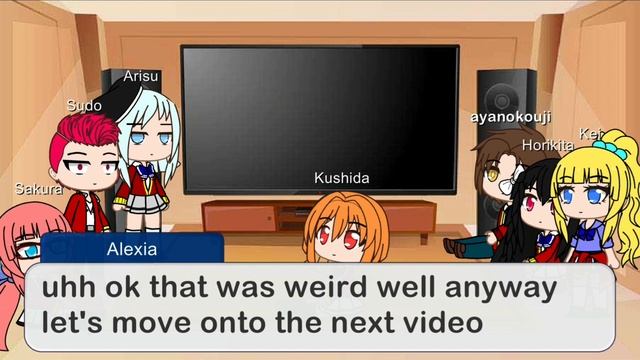 Class D + Arisu reacts to ayanokoji Classroom Of The Elite смотреть онлайн