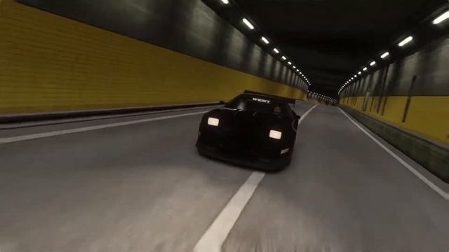 assetto corsa WEST5号機（５号車）Drone Cam смотреть онлайн