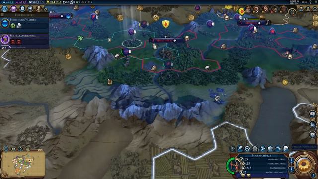 Let's Play Civilization 6 - Norwegen #13: Zukunftspläne (gameplay / german / deutsch) смотреть онлайн