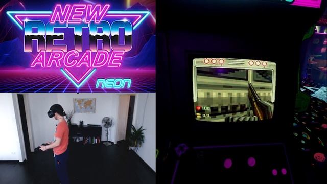 I FEEL LIKE A KID AGAIN! | New Retro Arcade: Neon - HTC Vive Gameplay смотреть онлайн