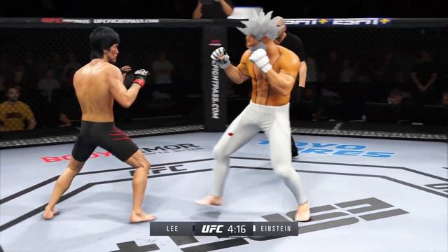 UFC 4 I Bruce Lee vs. Crazy Einstein (EA sports UFC 4) смотреть онлайн