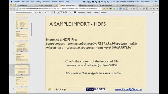 Importing & Exporting data using Sqoop смотреть онлайн