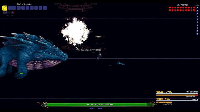 Terraria Staff of Explosion vs Modded Bosses смотреть онлайн