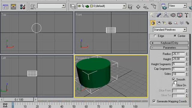 создание стандартных примитивов/часть 2 смотреть онлайн
