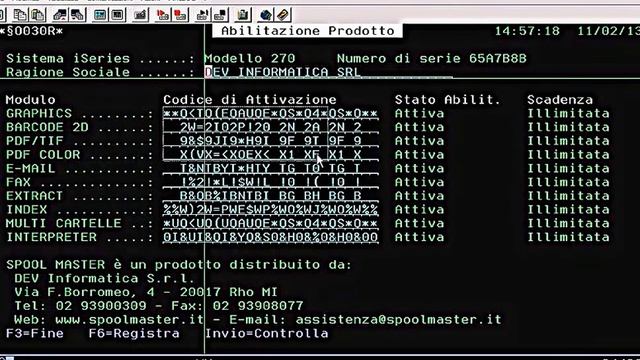 Spool Master Abilitazione смотреть онлайн