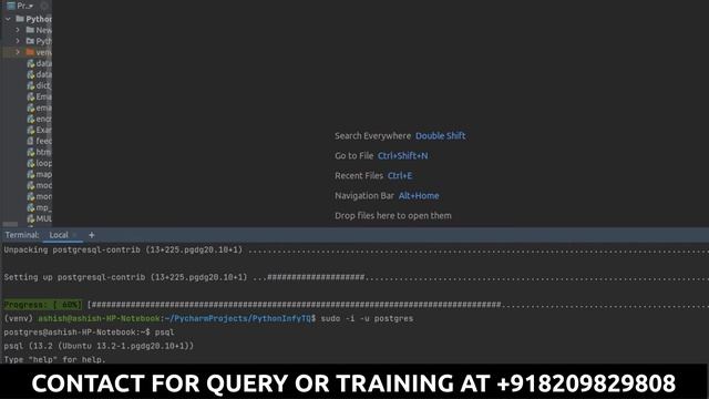 PYTHON FOR BEGINNERS - #40 HOW TO INSTALL POSTGRESQL? | INNOVATE YOURSELF смотреть онлайн
