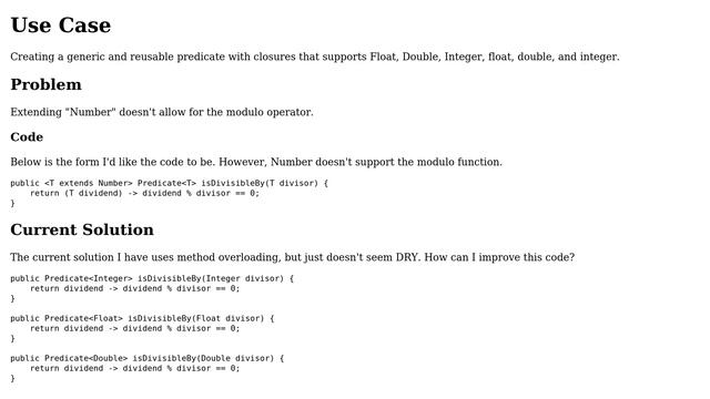 Code Review: Generic predicate in Java 8 смотреть онлайн