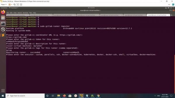 How to Register Gitlab Runner